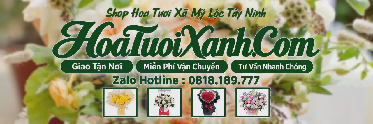 Ảnh bìa Tiệm Hoa Tươi Tại Xã Mỹ Lộc Tây Ninh, Shop Hoa Tươi Uy Tín