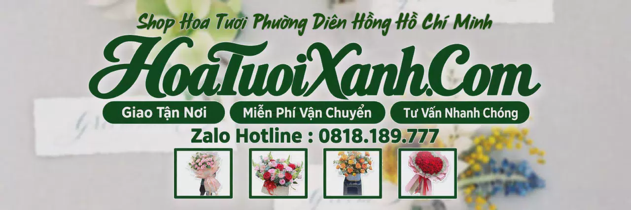 Ảnh bìa Tiệm Hoa Tươi Tại Phường Diên Hồng Hồ Chí Minh, Đặt Hoa Online Tiện Lợi