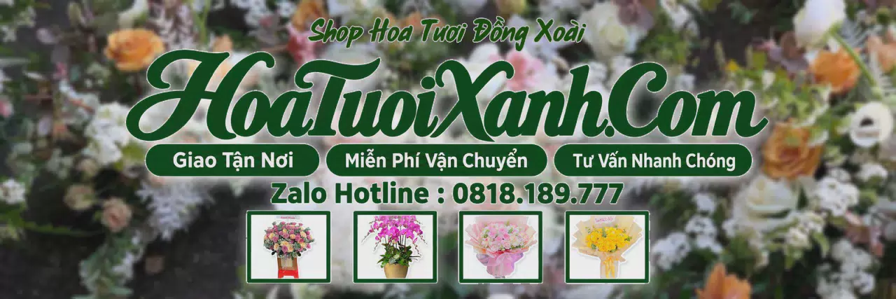 Ảnh bìa Tiệm Hoa Tươi Tại Đồng Xoài, Đặt Hoa Tươi Trực Tuyến