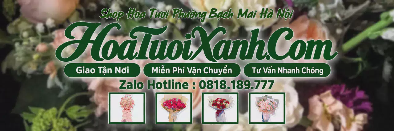 Ảnh bìa Tiệm Hoa Tươi Tại Phường Bạch Mai Hà Nội, Đặt Hoa Tận Nơi Dễ Dàng