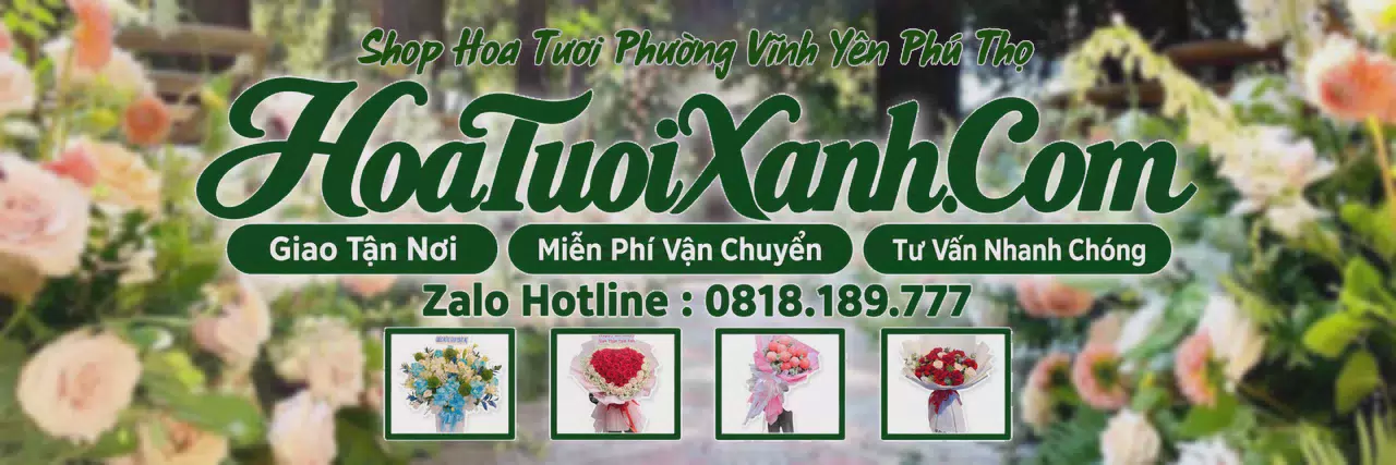 Ảnh bìa Tiệm Hoa Tươi Tại Phường Vĩnh Yên Phú Thọ, Điện Hoa Giao Tận Nơi