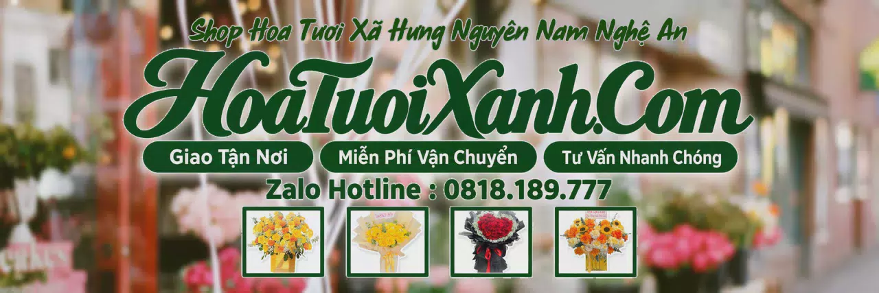 Ảnh bìa Tiệm Hoa Tươi Tại Xã Hưng Nguyên Nam Nghệ An, Tiệm Hoa Giao Hàng Tận Nơi