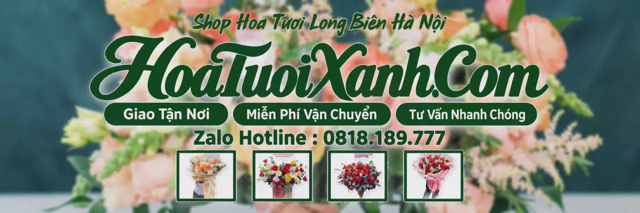 Ảnh bìa Tiệm Hoa Tươi Tại Long Biên Hà Nội, Tiệm Hoa Đẹp Giá Hợp Lý