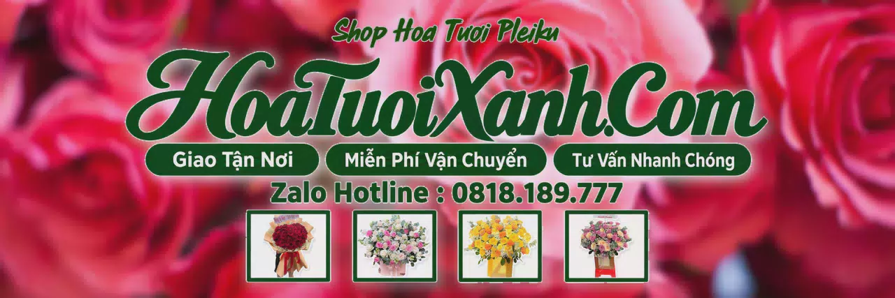 Ảnh bìa Tiệm Hoa Tươi Tại Pleiku, Dịch Vụ Điện Hoa Chuyên Nghiệp