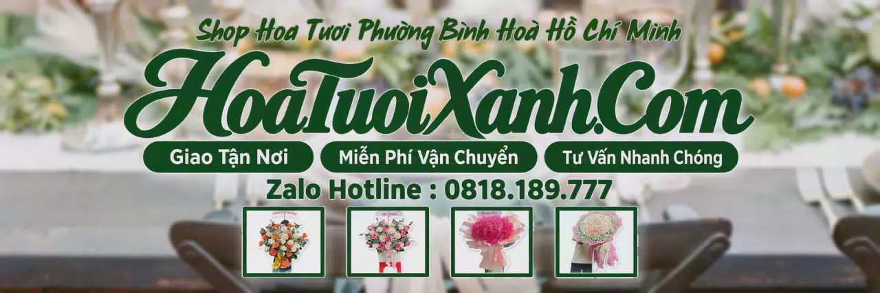 Ảnh bìa Tiệm Hoa Tươi Tại Phường Bình Hoà Hồ Chí Minh, Đặt Hoa Tươi Trực Tuyến