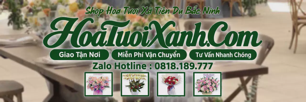 Ảnh bìa Tiệm Hoa Tươi Tại Xã Tiên Du Bắc Ninh, Shop Hoa Online Uy Tín