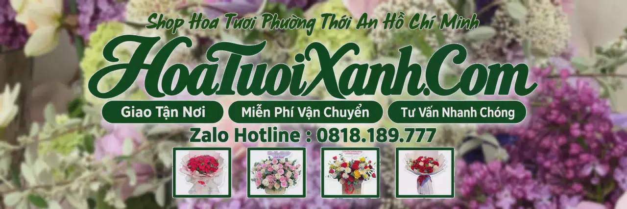Ảnh bìa Tiệm Hoa Tươi Tại Phường Thới An Hồ Chí Minh, Tiệm Hoa Giao Hàng Tận Nơi