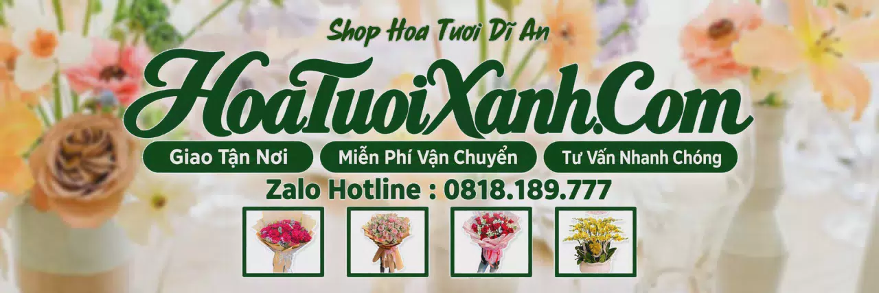 Ảnh bìa Tiệm Hoa Tươi Tại Dĩ An, Đặt Hoa Giao Tận Nơi
