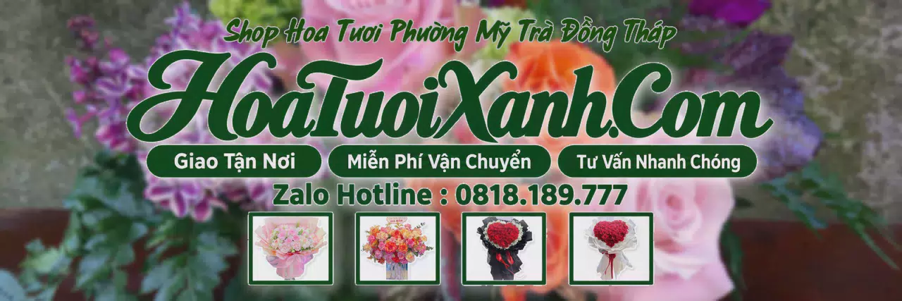 Ảnh bìa Tiệm Hoa Tươi Tại Phường Mỹ Trà Đồng Tháp, Đặt Hoa Online Giao Nhanh