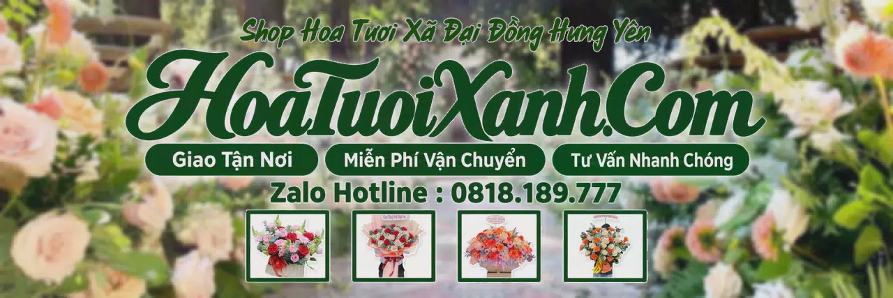 Ảnh bìa Tiệm Hoa Tươi Tại Xã Đại Đồng Hưng Yên, Giao Hoa Tận Nơi