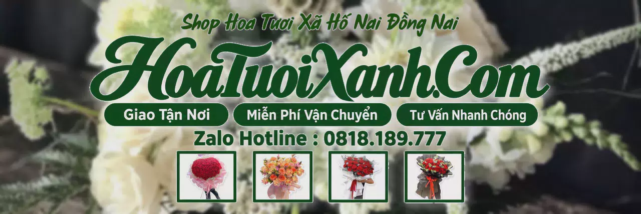Ảnh bìa Tiệm Hoa Tươi Tại Xã Hố Nai Đồng Nai, Dịch Vụ Điện Hoa Chuyên Nghiệp