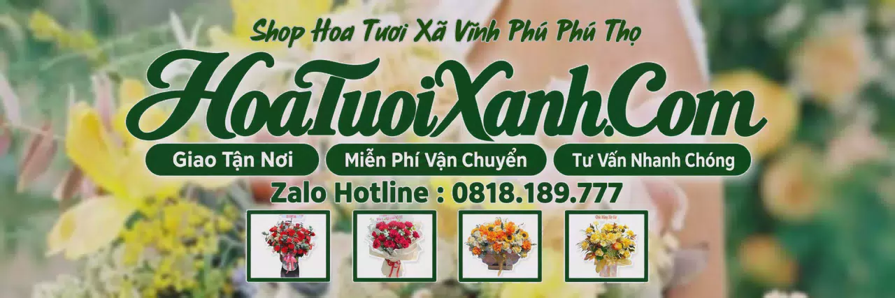 Ảnh bìa Tiệm Hoa Tươi Tại Xã Vĩnh Phú Phú Thọ, Cửa Hàng Hoa Tươi Uy Tín