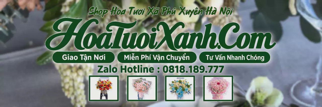 Ảnh bìa Tiệm Hoa Tươi Tại Xã Phú Xuyên Hà Nội, Điện Hoa Giao Tận Nơi