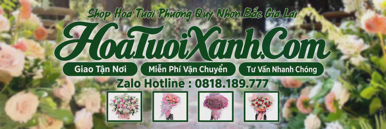 Ảnh bìa Tiệm Hoa Tươi Tại Phường Quy Nhơn Bắc Gia Lai, Dịch Vụ Giao Hoa Chuyên Nghiệp