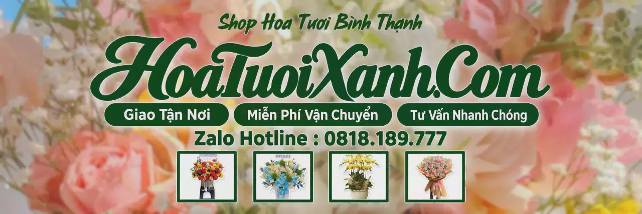 Ảnh bìa Tiệm Hoa Tươi Tại Bình Thạnh, Dịch Vụ Giao Hoa Chuyên Nghiệp