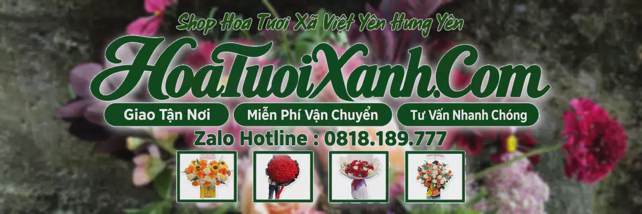 Ảnh bìa Tiệm Hoa Tươi Tại Xã Việt Yên Hưng Yên, Cửa Hàng Hoa Tươi Giá Tốt