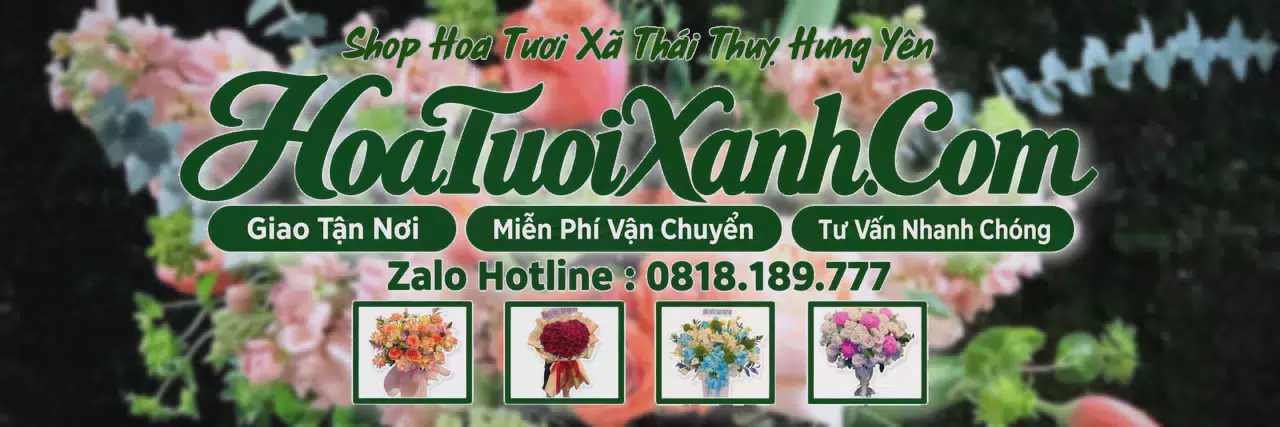 Ảnh bìa Tiệm Hoa Tươi Tại Xã Thái Thuỵ Hưng Yên, Đặt Hoa Tận Nơi Dễ Dàng