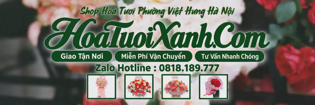 Ảnh bìa Tiệm Hoa Tươi Tại Phường Việt Hưng Hà Nội, Cửa Hàng Hoa Tươi Giá Tốt