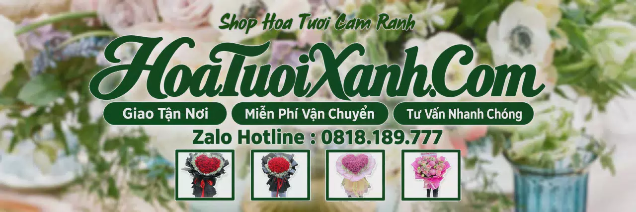 Ảnh bìa Tiệm Hoa Tươi Tại Cam Ranh, Cửa Hàng Hoa Tươi Giá Tốt