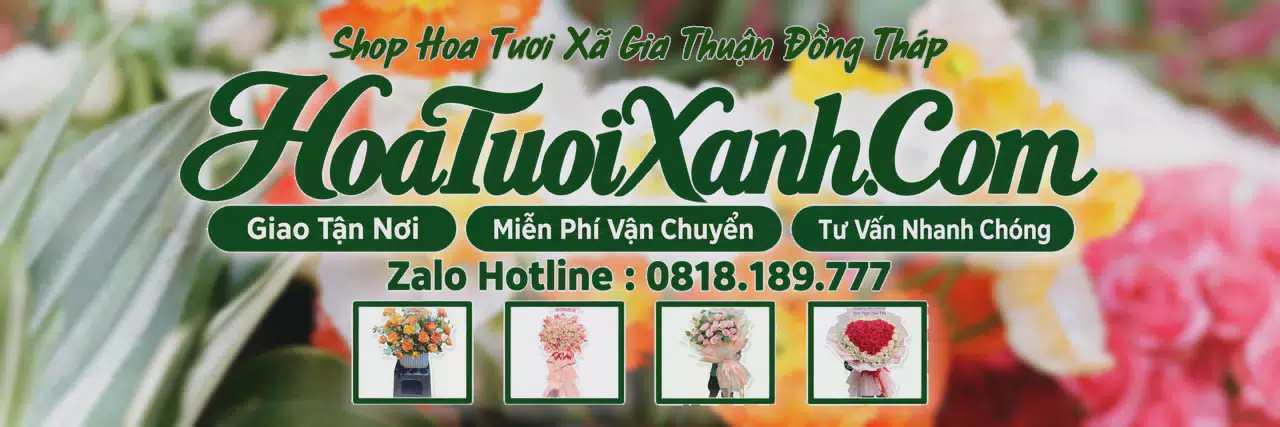 Ảnh bìa Tiệm Hoa Tươi Tại Xã Gia Thuận Đồng Tháp, Shop Hoa Tươi Gần Đây