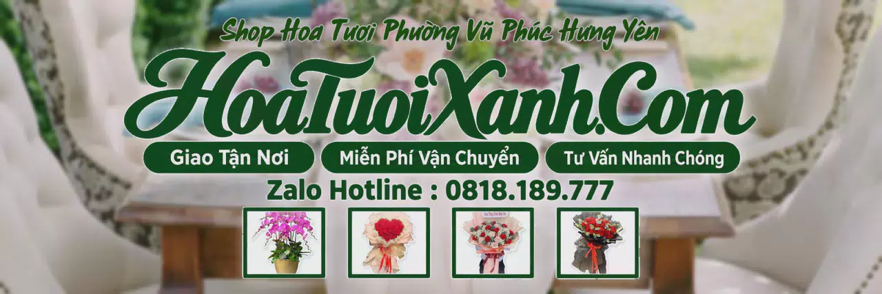 Ảnh bìa Tiệm Hoa Tươi Tại Phường Vũ Phúc Hưng Yên, Đặt Hoa Tận Nơi Dễ Dàng