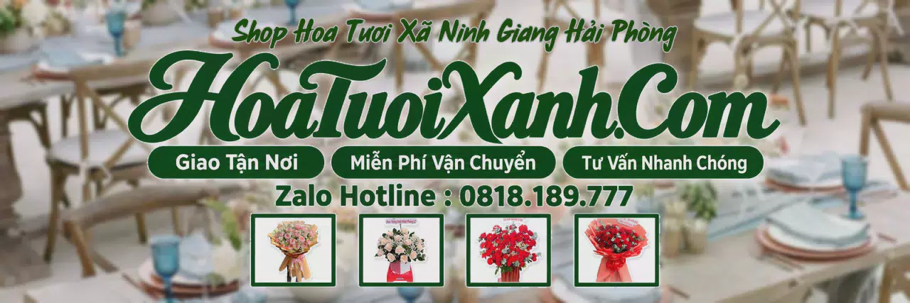 Ảnh bìa Tiệm Hoa Tươi Tại Xã Ninh Giang Hải Phòng, Giao Hoa Tận Nhà Nhanh Chóng