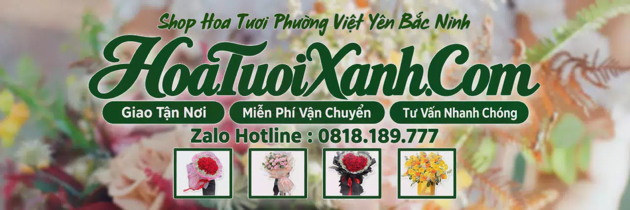 Ảnh bìa Tiệm Hoa Tươi Tại Phường Việt Yên Bắc Ninh, Dịch Vụ Giao Hoa Nhanh