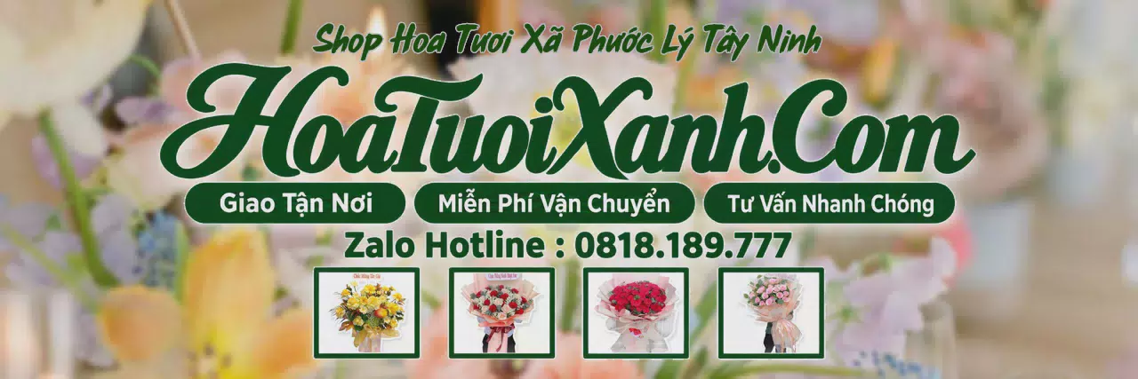 Ảnh bìa Tiệm Hoa Tươi Tại Xã Phước Lý Tây Ninh, Giao Hoa Tươi Trong Ngày