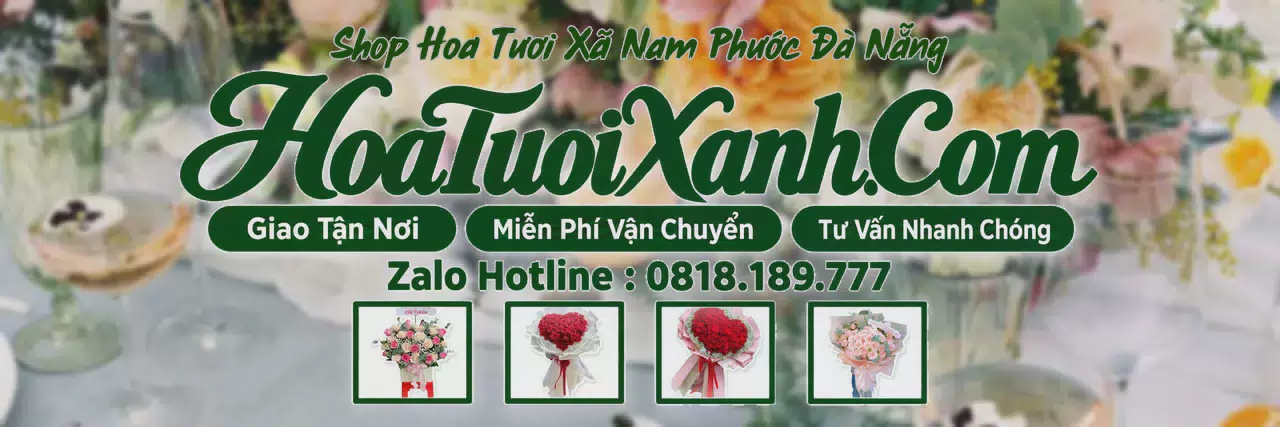 Ảnh bìa Tiệm Hoa Tươi Tại Xã Nam Phước Đà Nẵng, Tiệm Hoa Đẹp Giá Hợp Lý