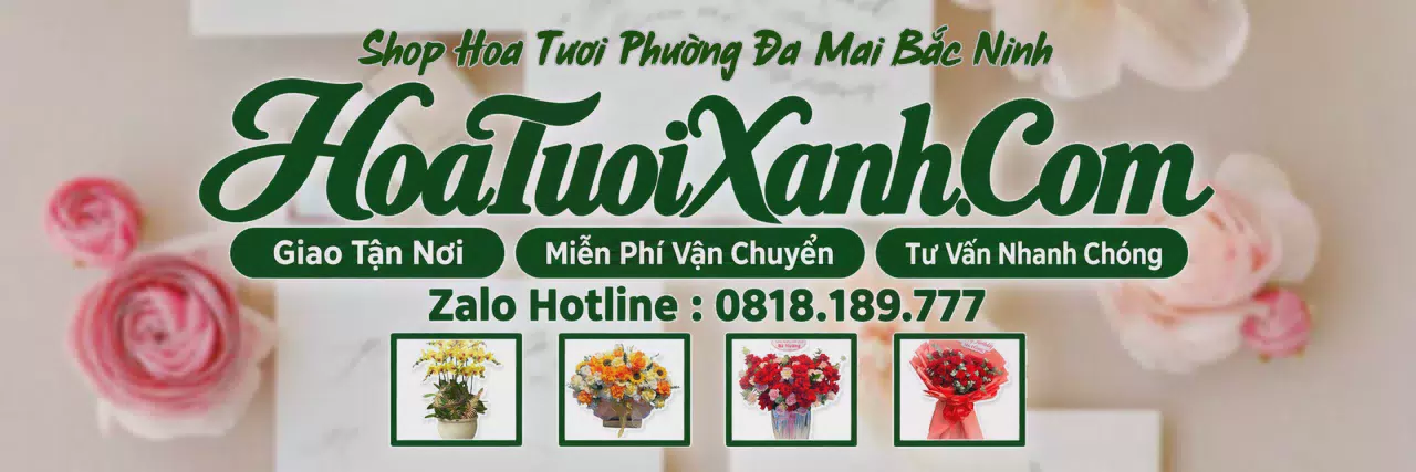 Ảnh bìa Tiệm Hoa Tươi Tại Phường Đa Mai Bắc Ninh, Shop Hoa Tươi Uy Tín