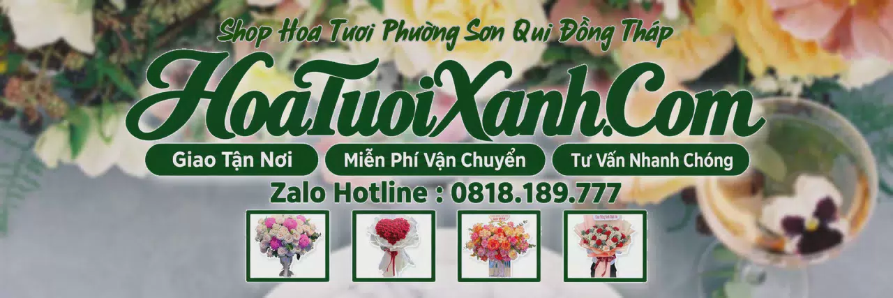 Ảnh bìa Tiệm Hoa Tươi Tại Phường Sơn Qui Đồng Tháp, Giao Hoa Nhanh Trong 2 Giờ