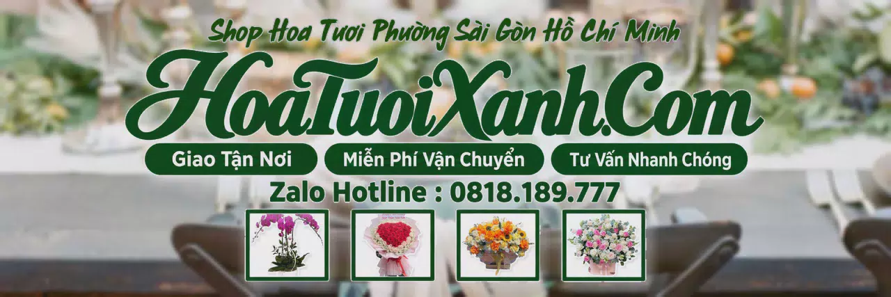 Ảnh bìa Tiệm Hoa Tươi Tại Phường Sài Gòn Hồ Chí Minh, Cửa Hàng Hoa Tươi Uy Tín