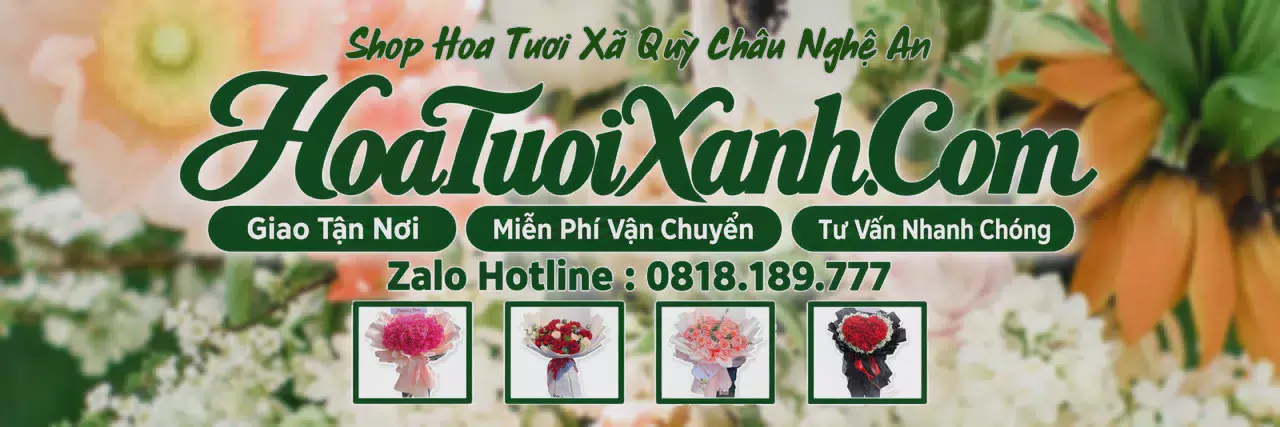 Ảnh bìa Tiệm Hoa Tươi Tại Xã Quỳ Châu Nghệ An, Điện Hoa Tươi Giá Tốt