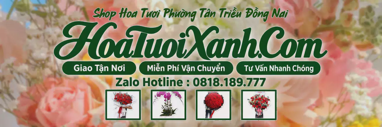 Ảnh bìa Tiệm Hoa Tươi Tại Phường Tân Triều Đồng Nai, Tiệm Hoa Đẹp Giá Hợp Lý