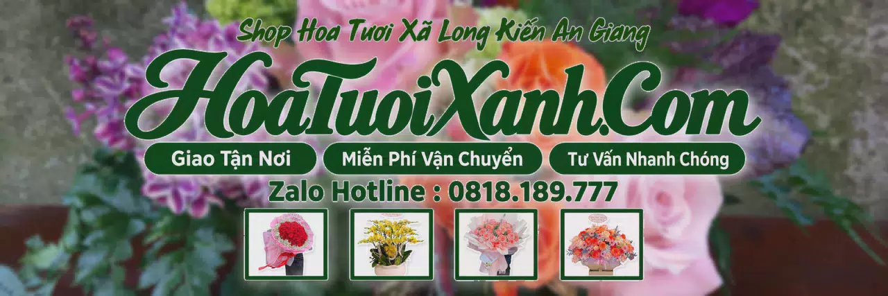 Ảnh bìa Tiệm Hoa Tươi Tại Xã Long Kiến An Giang, Shop Hoa Tươi Chất Lượng