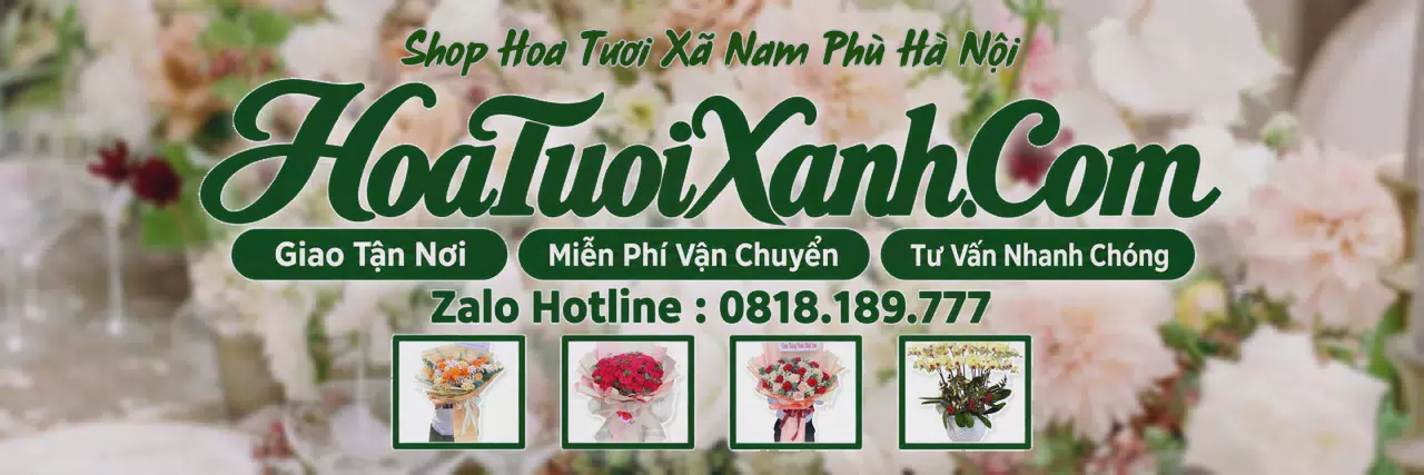 Ảnh bìa Tiệm Hoa Tươi Tại Xã Nam Phù Hà Nội, Dịch Vụ Giao Hoa Nhanh
