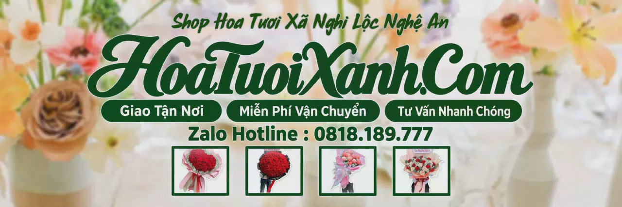 Ảnh bìa Tiệm Hoa Tươi Tại Xã Nghi Lộc Nghệ An, Đặt Hoa Tươi Theo Yêu Cầu