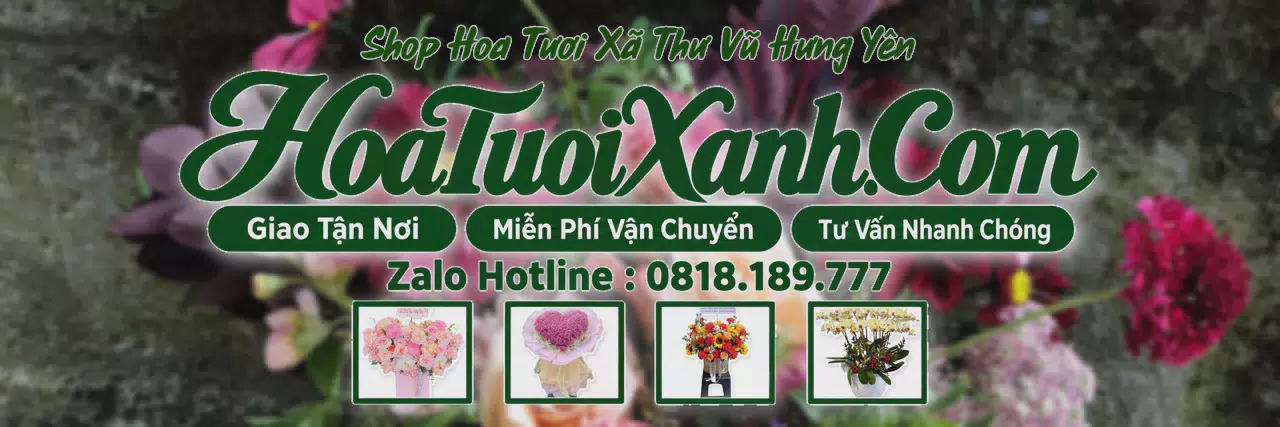 Ảnh bìa Tiệm Hoa Tươi Tại Xã Thư Vũ Hưng Yên, Đặt Hoa Tươi Theo Yêu Cầu