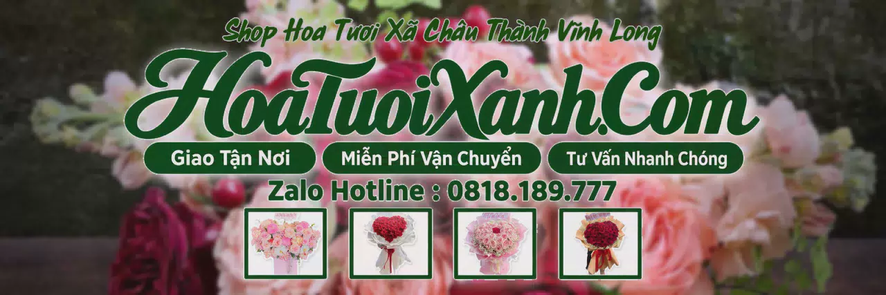 Ảnh bìa Tiệm Hoa Tươi Tại Xã Châu Thành Vĩnh Long, Cửa Hàng Hoa Tươi Giá Tốt