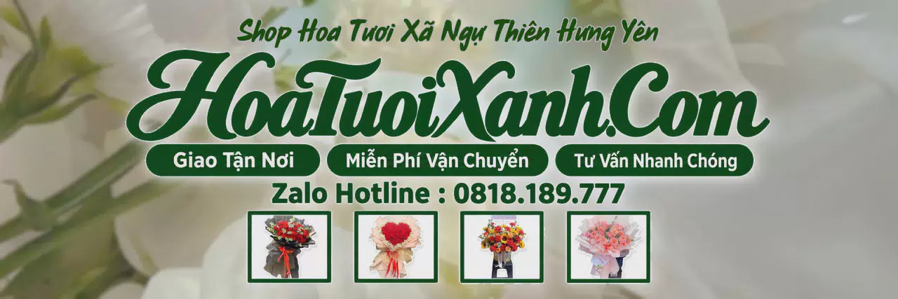 Ảnh bìa Tiệm Hoa Tươi Tại Xã Ngự Thiên Hưng Yên, Giao Hoa Tận Nhà Nhanh Chóng