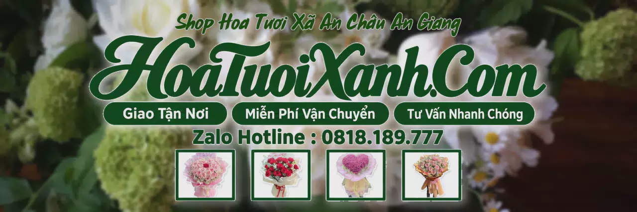 Ảnh bìa Tiệm Hoa Tươi Tại Xã An Châu An Giang, Dịch Vụ Điện Hoa Chuyên Nghiệp