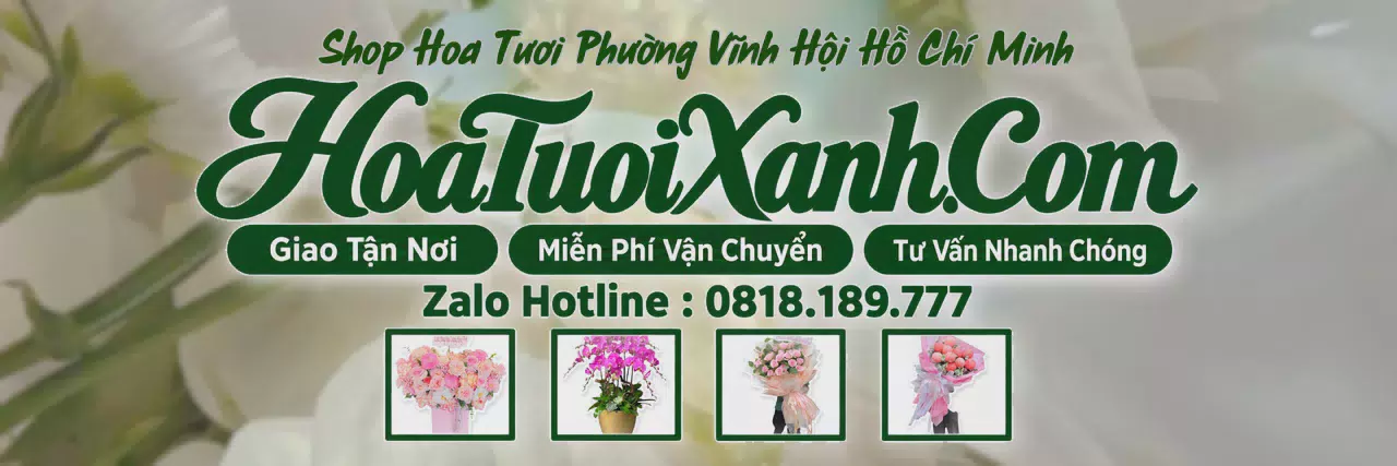 Ảnh bìa Tiệm Hoa Tươi Tại Phường Vĩnh Hội Hồ Chí Minh, Shop Hoa Tươi Chất Lượng