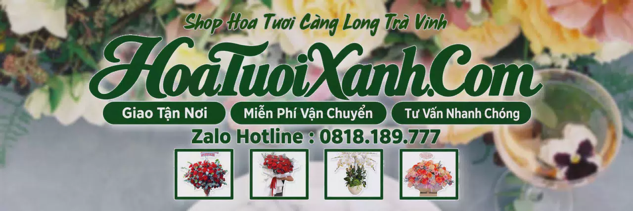 Ảnh bìa Tiệm Hoa Tươi Tại Càng Long Trà Vinh, Shop Hoa Tươi Chất Lượng