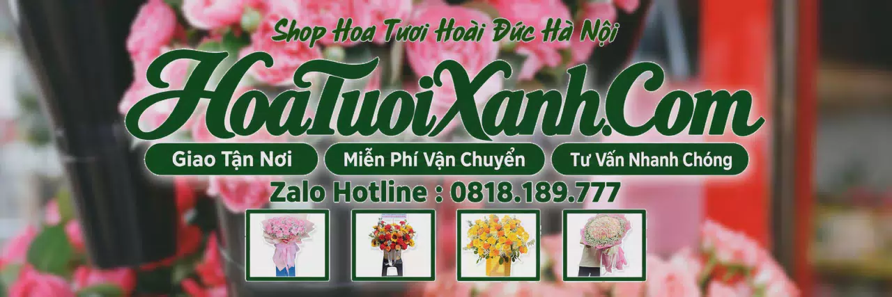 Ảnh bìa Tiệm Hoa Tươi Tại Hoài Đức Hà Nội, Đặt Hoa Tươi Giao Nhanh