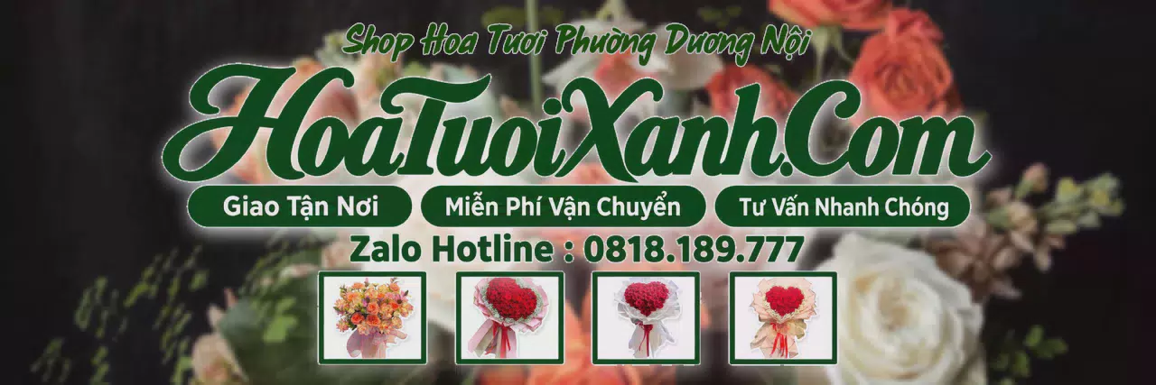 Ảnh bìa Tiệm Hoa Tươi Tại Phường Dương Nội, Dịch Vụ Giao Hoa Nhanh
