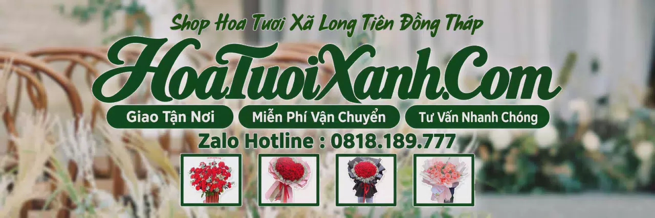 Ảnh bìa Tiệm Hoa Tươi Tại Xã Long Tiên Đồng Tháp, Đặt Hoa Tươi Trực Tuyến