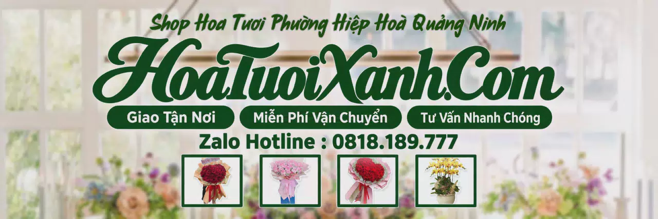 Ảnh bìa Tiệm Hoa Tươi Tại Phường Hiệp Hoà Quảng Ninh, Đặt Hoa Online Giao Nhanh