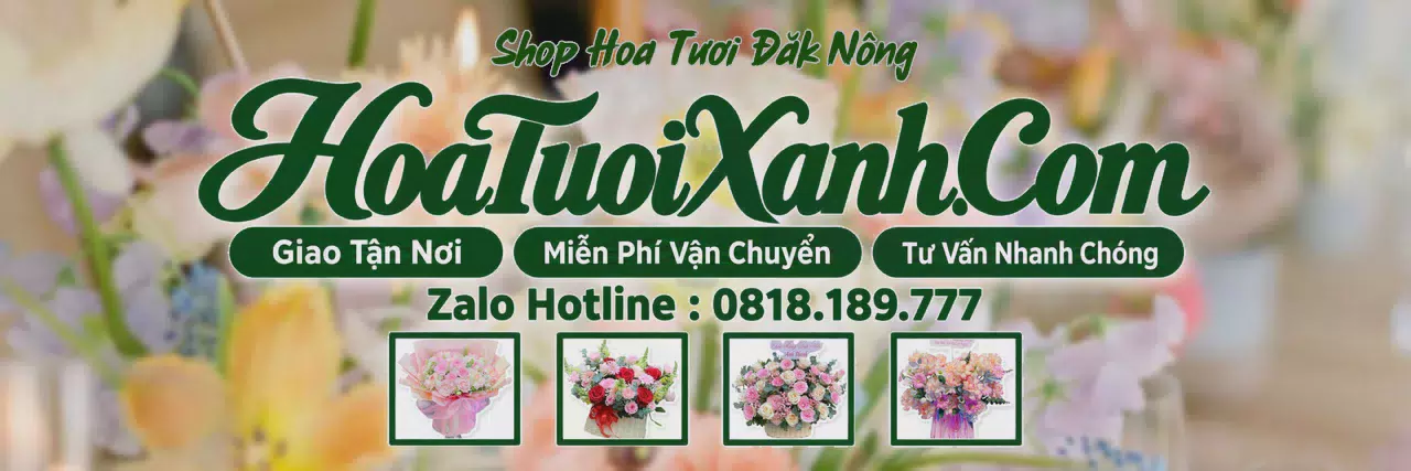 Ảnh bìa Tiệm Hoa Tươi Tại Đăk Nông, Shop Hoa Tươi Uy Tín