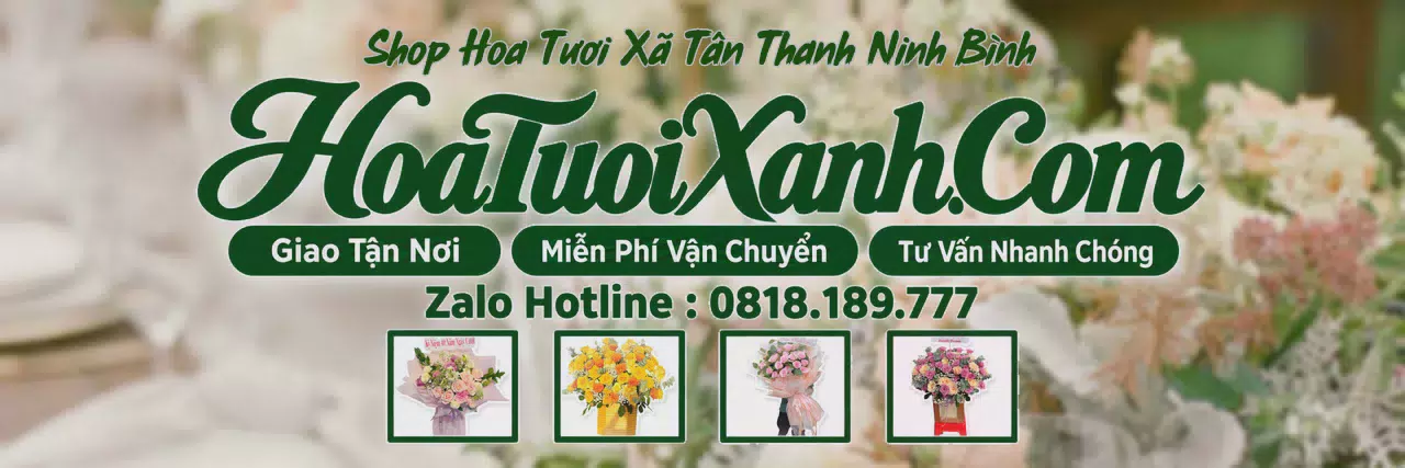 Ảnh bìa Tiệm Hoa Tươi Tại Xã Tân Thanh Ninh Bình, Shop Hoa Đẹp Giao Tận Nhà