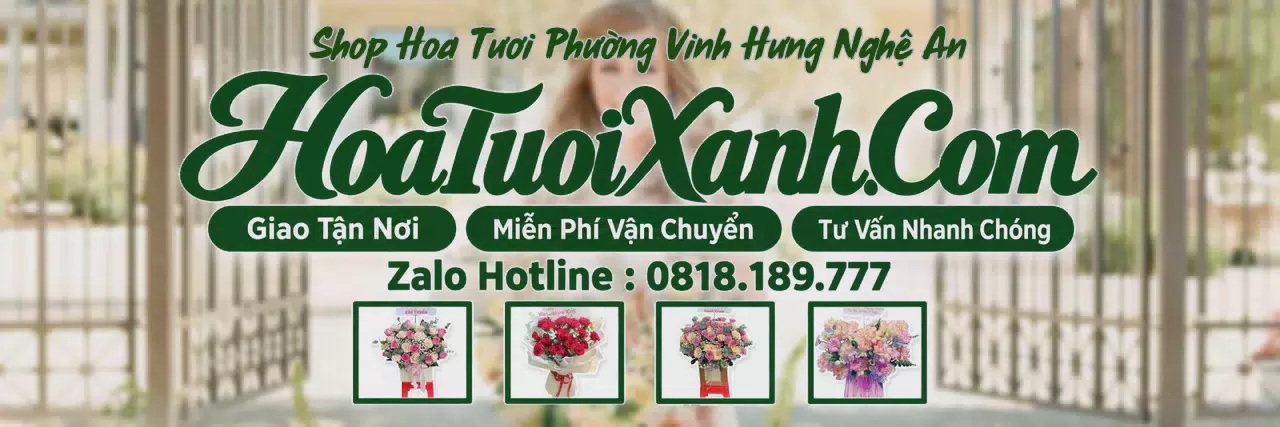Ảnh bìa Tiệm Hoa Tươi Tại Phường Vinh Hưng Nghệ An, Giao Hoa Tận Nhà Nhanh Chóng